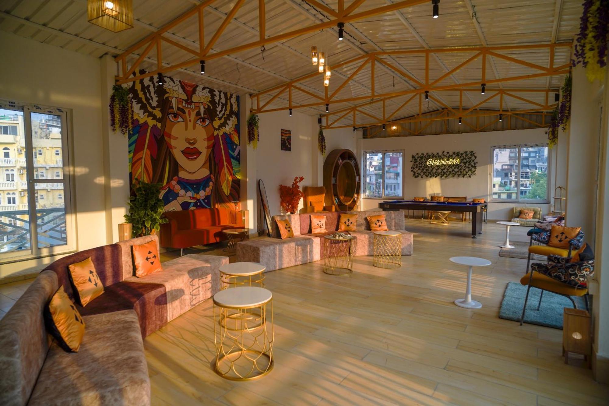 Hide-In Rishikesh, Laxman Jhula Vandrehjem Eksteriør billede