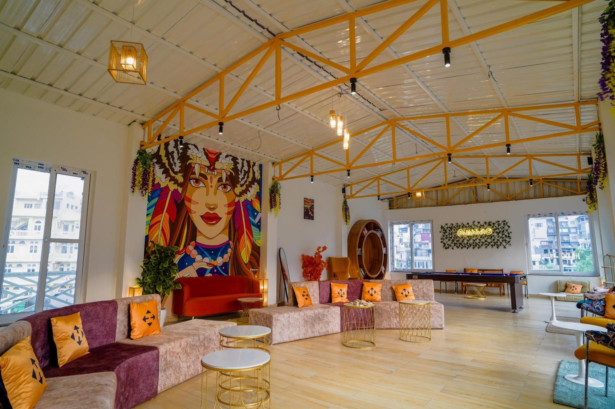 Hide-In Rishikesh, Laxman Jhula Vandrehjem Eksteriør billede